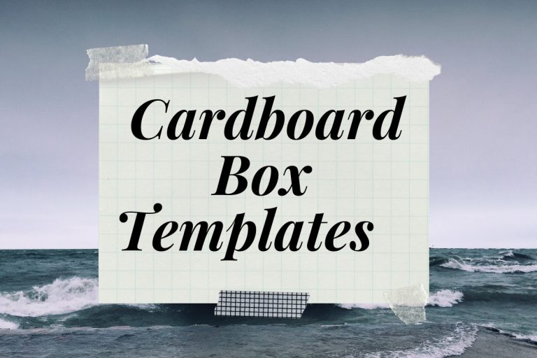 The Ultimate Guide To Cardboard Box Templates Template Care