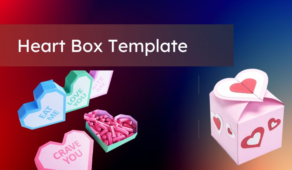 Heart Box Template