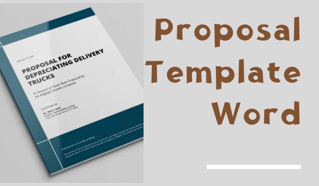 Proposal Template Word