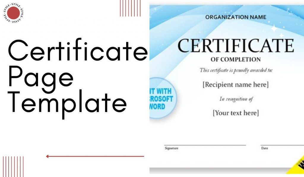 How To Download Best Certificate Template Word