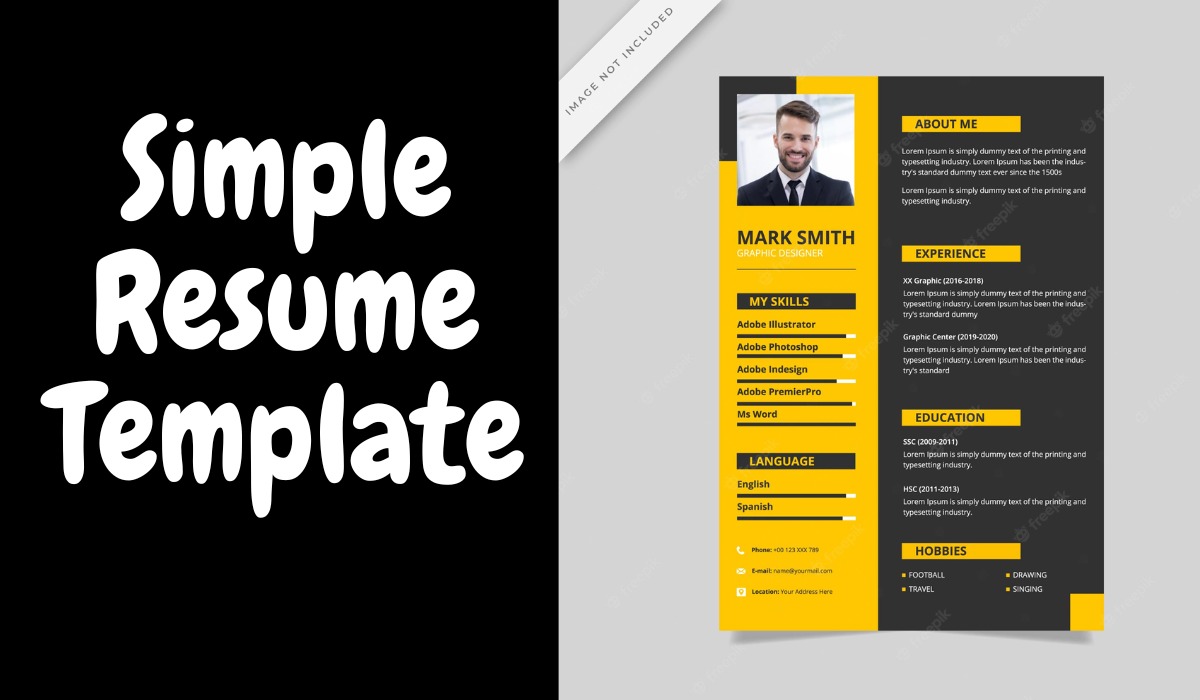 How To Download Simple Resume Template
