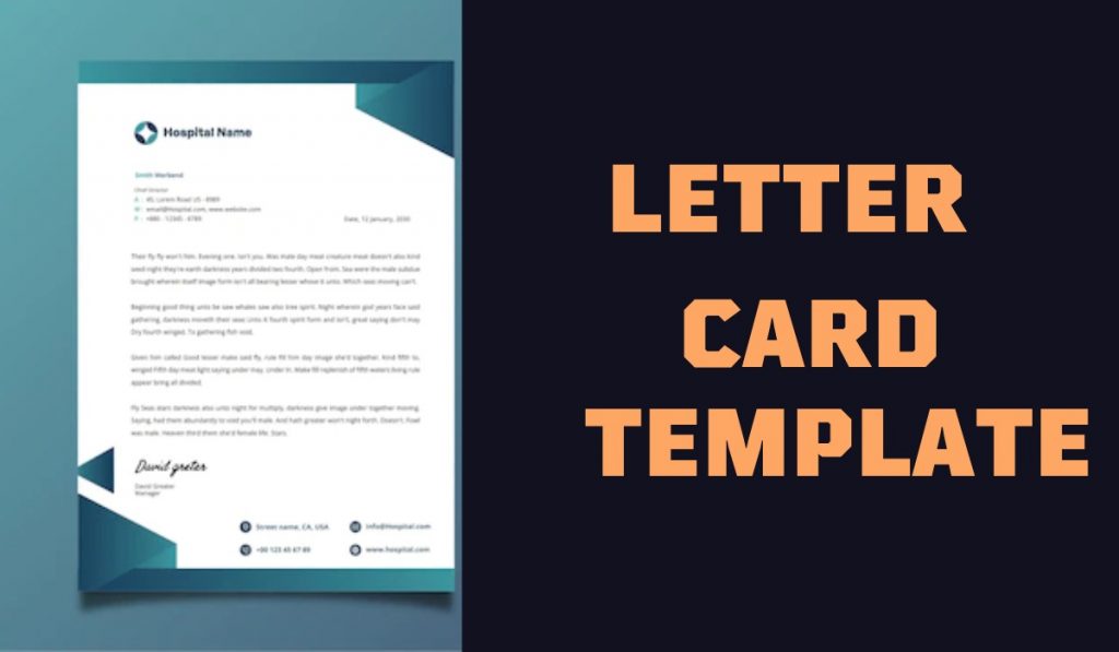 letter template word