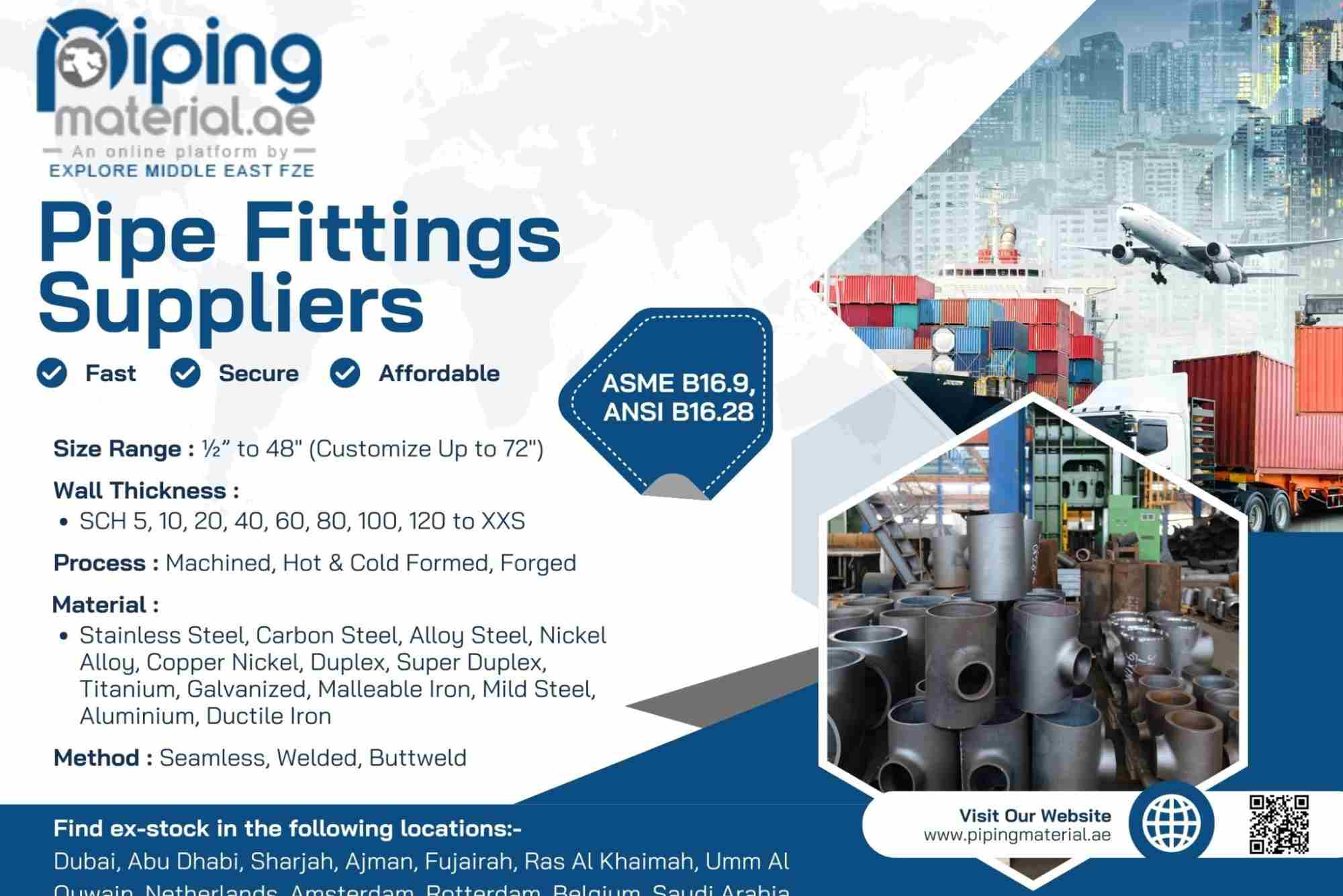 How to Choose the Right SS Pipe Fittings for Your Project (Complete & Smart Guide)